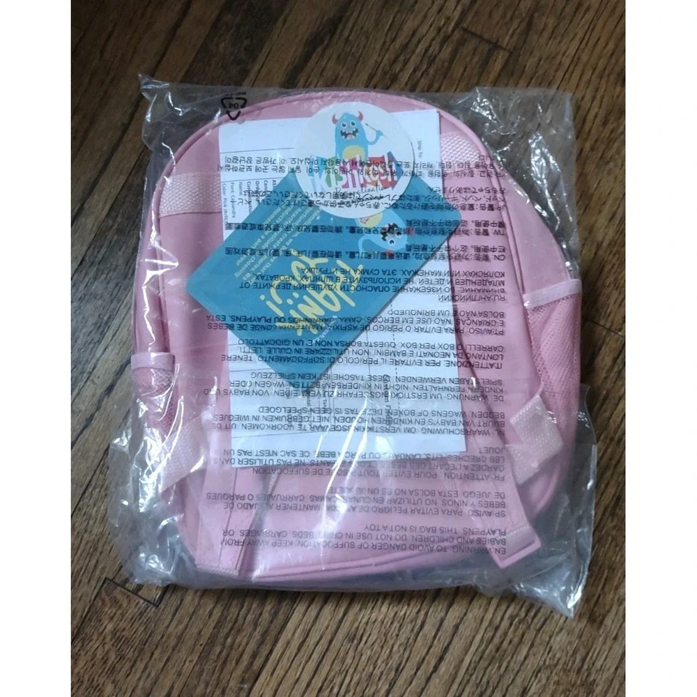 Stuck On You Personalized Girls Ballet Backpack Pink Quilted Ballerina NWT